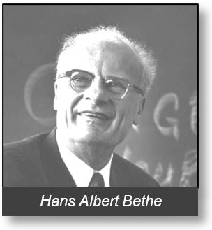 Nucleus: Bethe, physicist